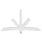 Ekena Millwork Alberta Architectural Grade PVC Gable Bracket, 84"W x 45 1/2"H x 6"D x 6"F, 13/12 Pitch GBP084X46X0606ALB00 - alternate 5